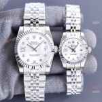 Swiss Quality Copy Rolex Datejust Silver Dial with Star Diamond Citizen Watches